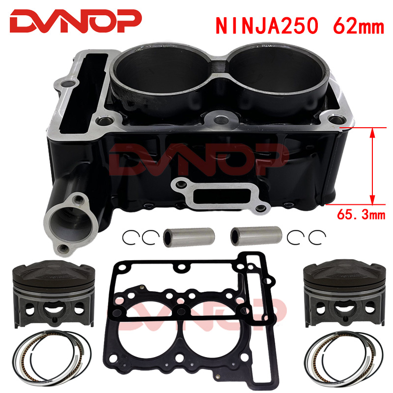 Motorcycle Gasket - 62mm 249cc Silindir Piston Conta Seti