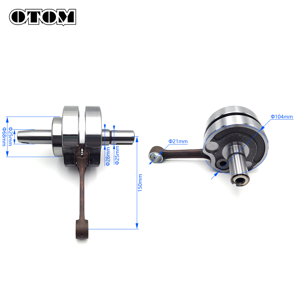 OTOM DT230 MT250 Motosiklet Kr - Motorcycle Crankshaft incelemesi ve fiyatı
